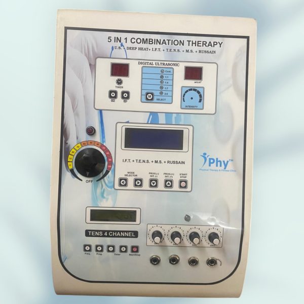 Advanced 5-in-1 Therapy Device for Comprehensive Pain Relief